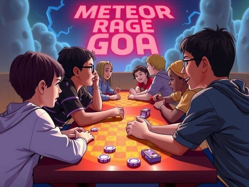 Meteor Rage Goa - Fun for All Ages Kids Playing Meteor Rage Goa Junior Tournament